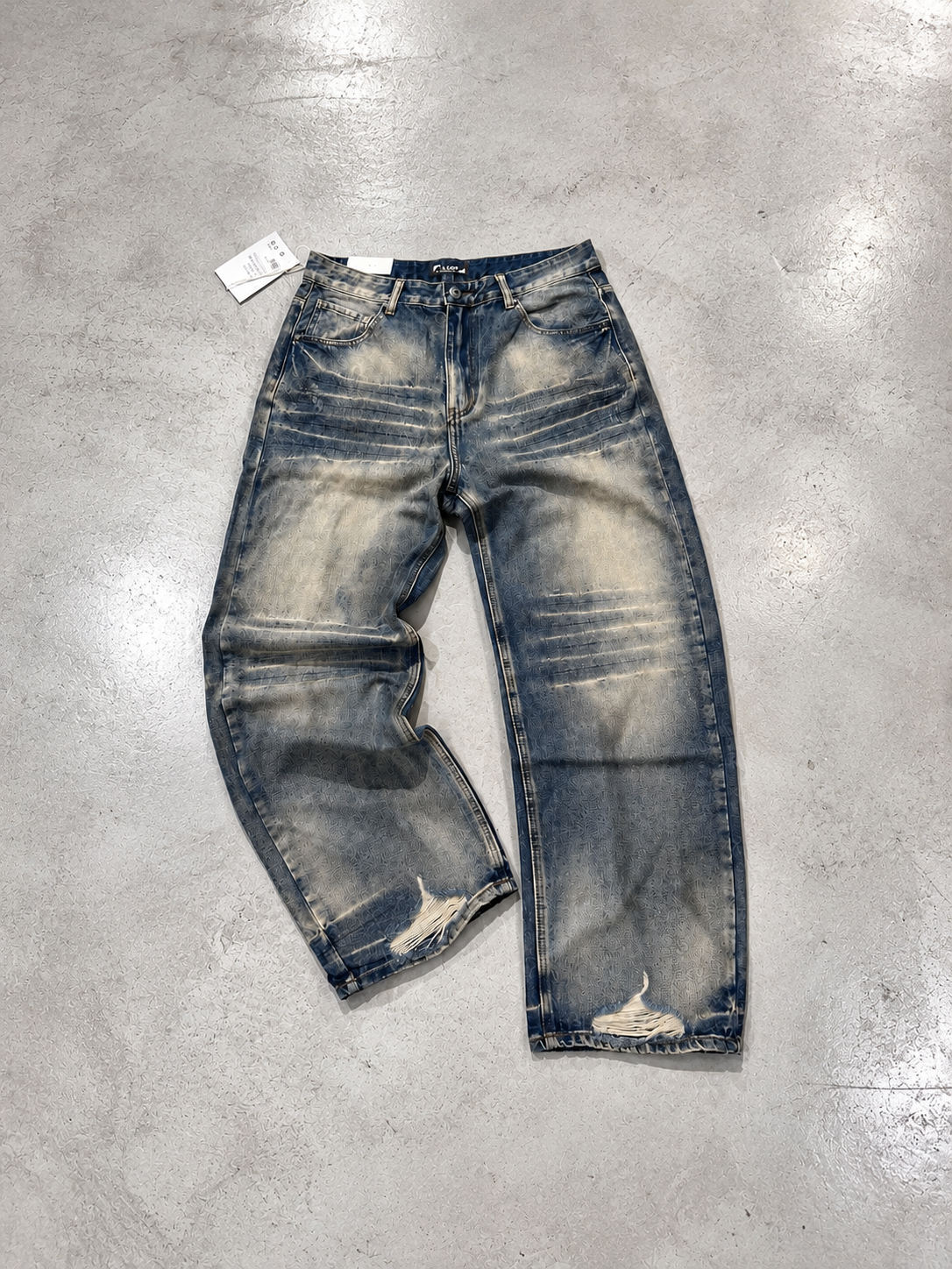 Jeans Sabbiato Rotture