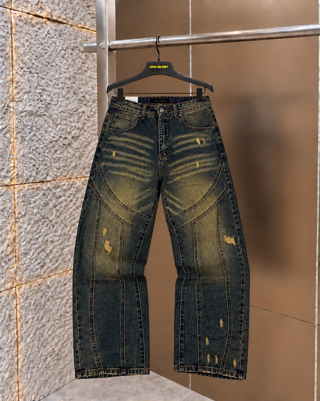 Jeans Baggy Sand