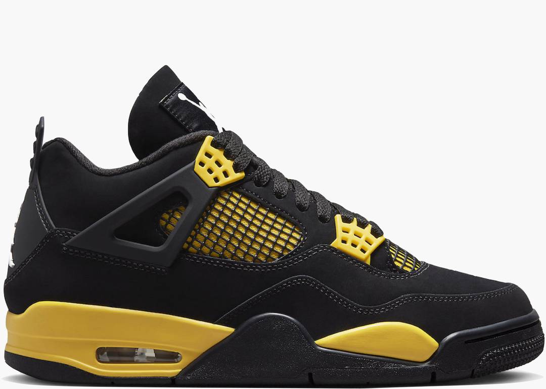 Air Jordan 4 Retro Thunder Yellow