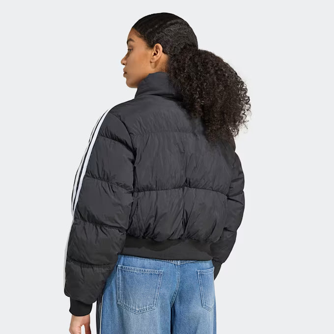 Bomber Puffer Adidas Donna Nero