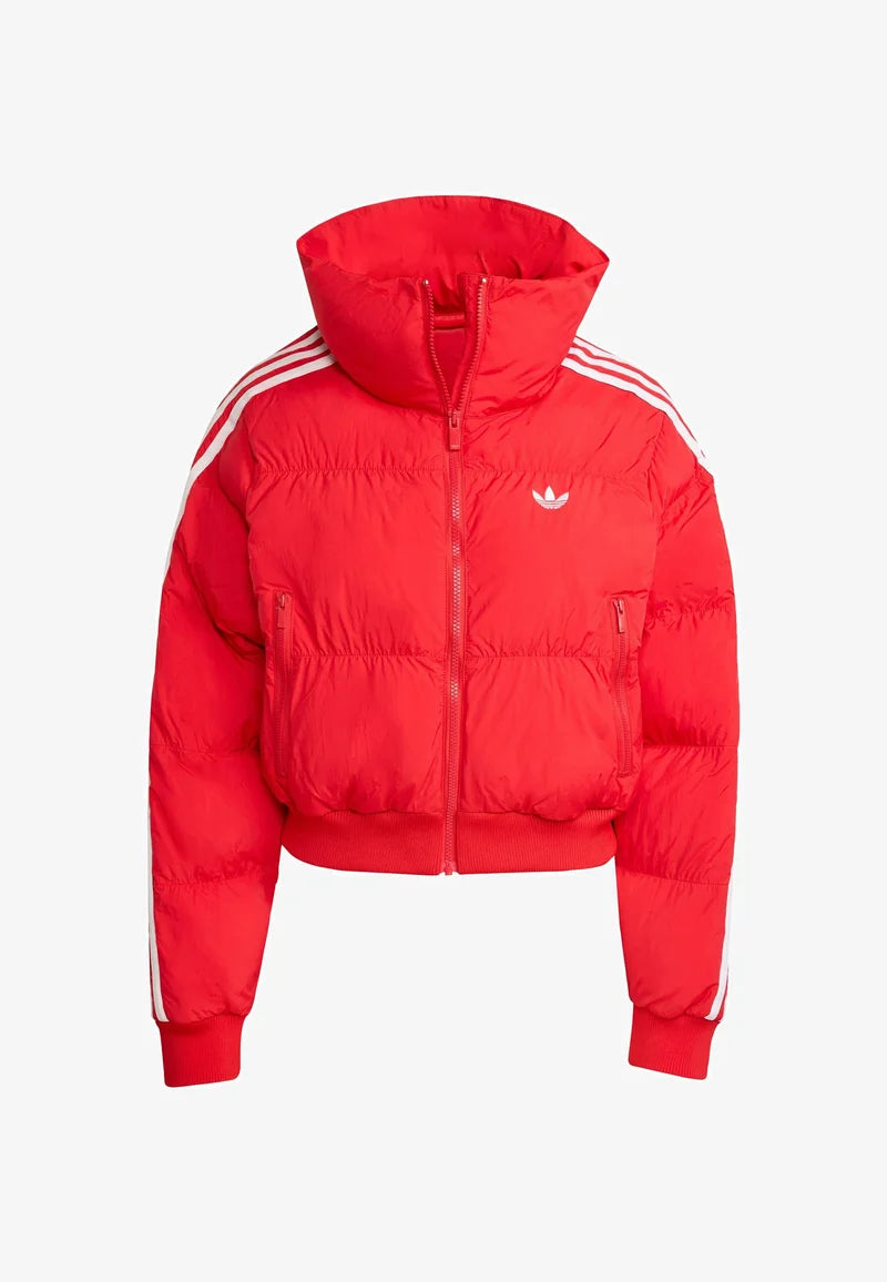 Bomber Puffer Adidas Rosso