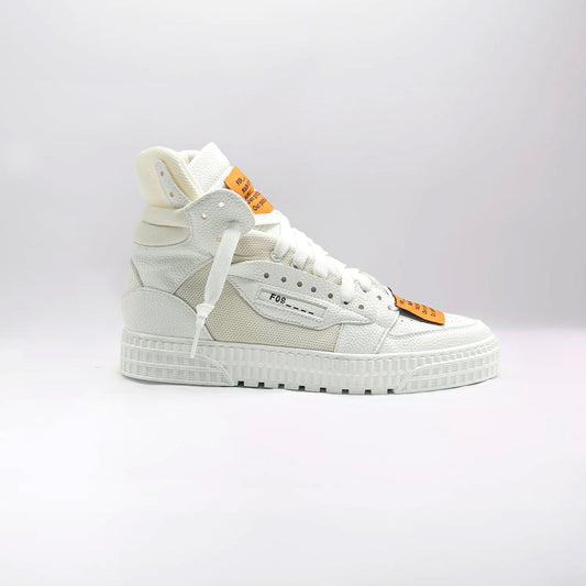 F09 SHOES - Riad High - White/O