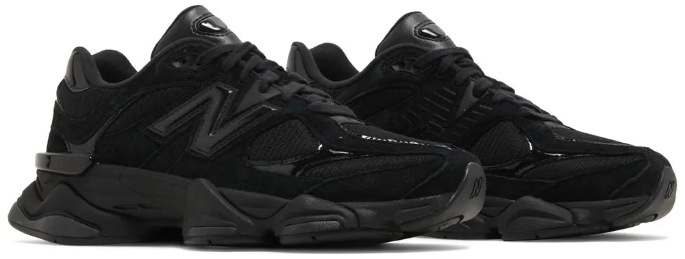 New Balance 9060 Triple Black Patent