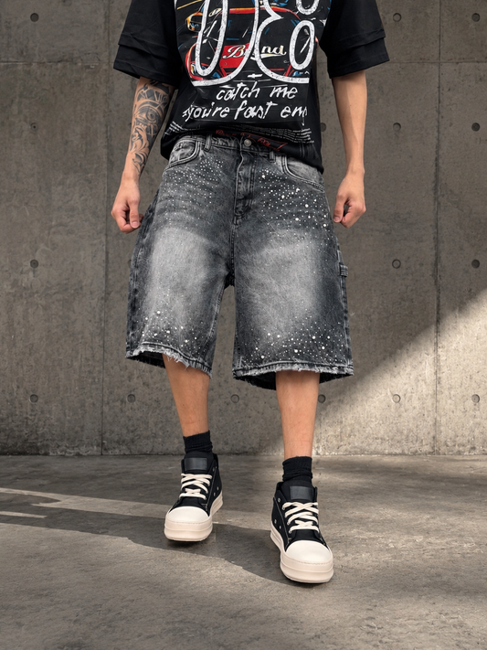 Short Diamond Grey