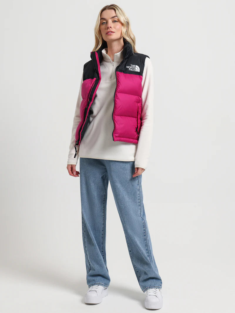 The North Face Gilet Nuptse Fuchsia