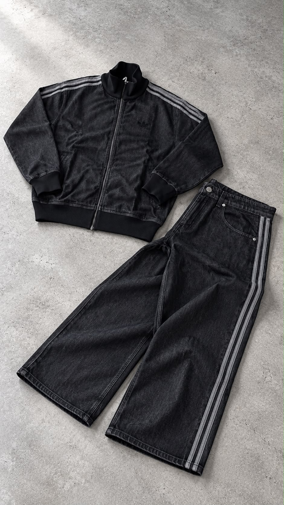 Coordinato Adidas Denim Unisex