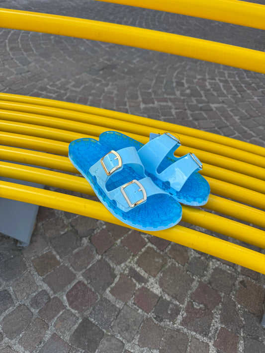 Ciabatta Kappa Azzurra Donna