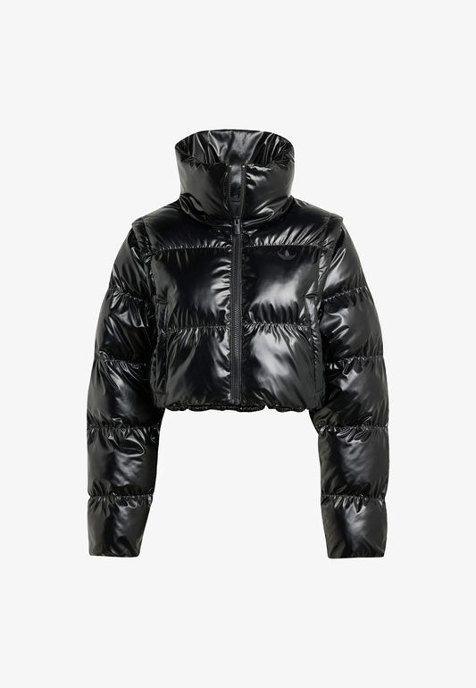 Puffer / Gilet Adidas Cropped Nero