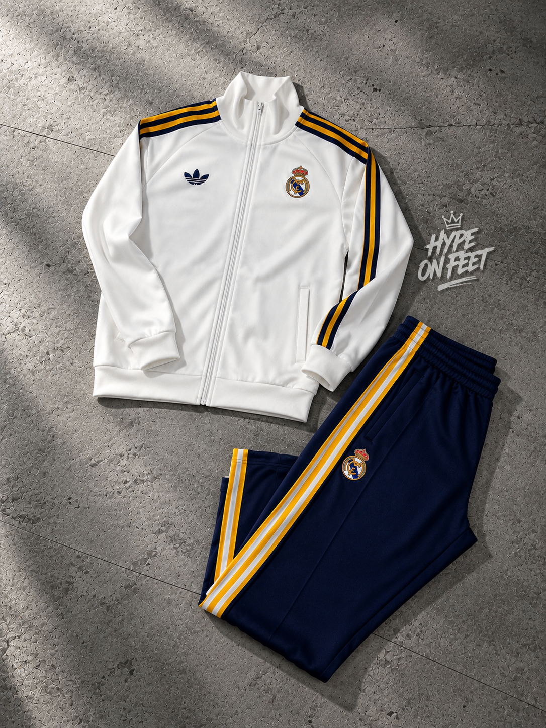 Tracksuit Real Madrid 2026/2027 Zip Completa