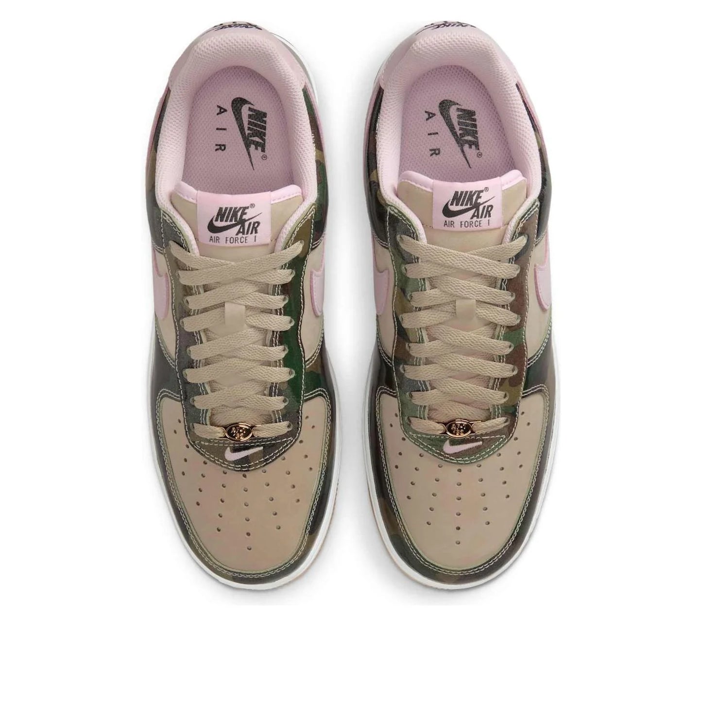 Nike Air Force 1 Patent Camo Pink