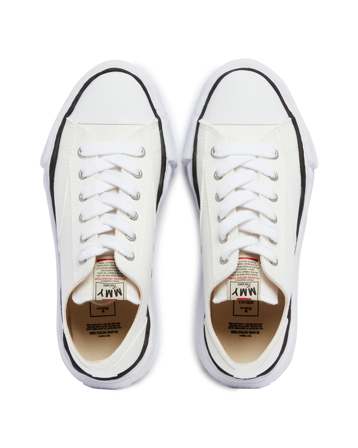 Maison Mihara Yasuhiro Low Peterson OG White