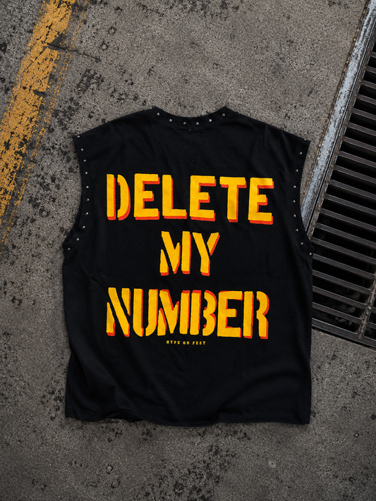 Canotta Delete My Number Borchie HOF