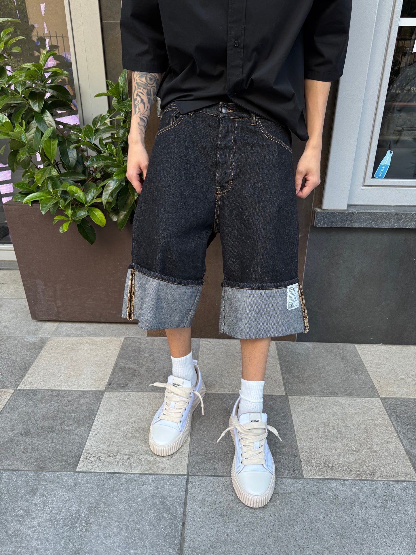 Short Super Denim Empty Studios