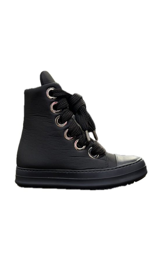 Sneakers Rich High Leather Jumbo Black