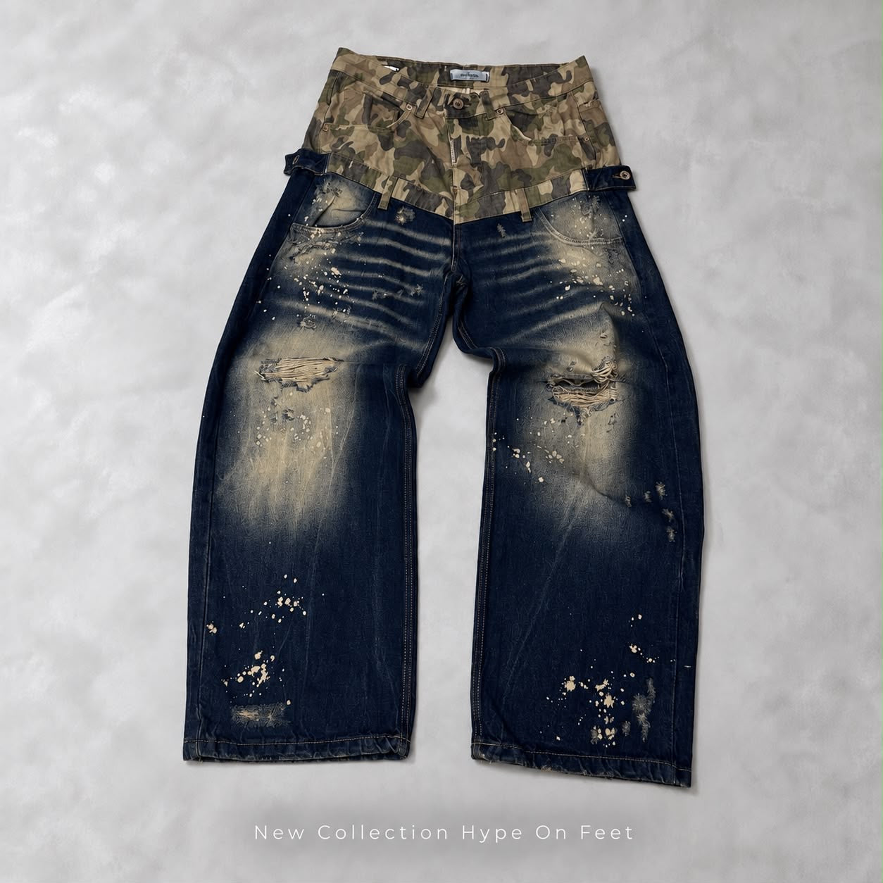 Jeans Baggy Double Camo