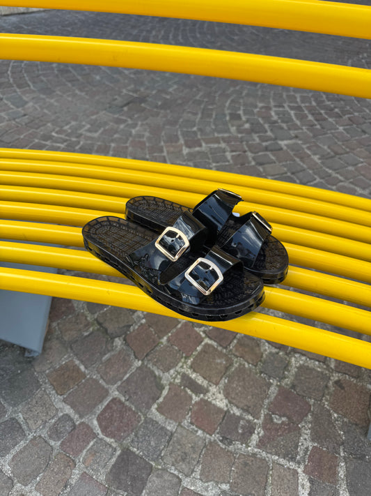 Ciabatta Kappa Nera Donna