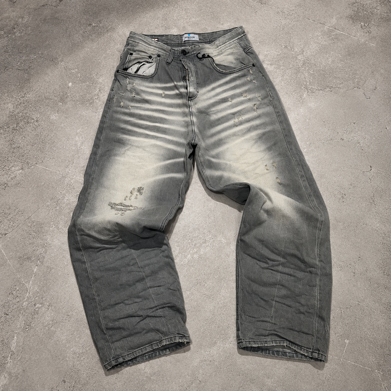 Jeans Grigio Washed