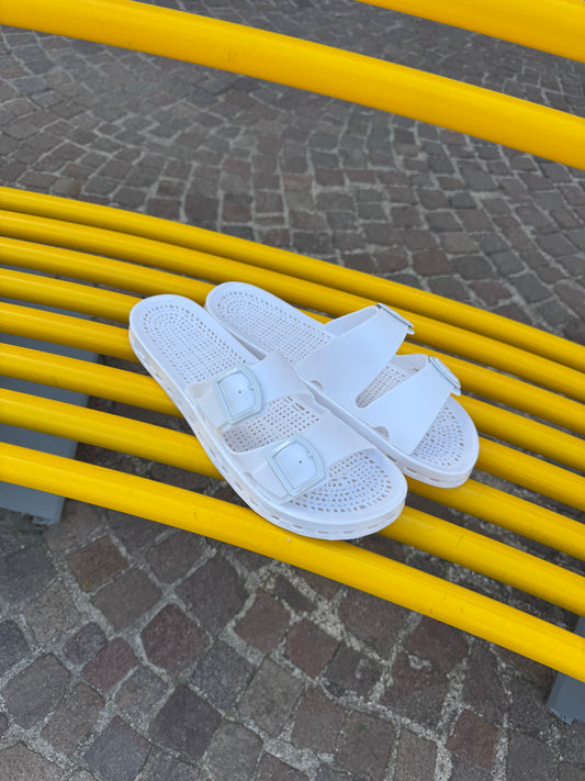 Ciabatta Kappa Bianca Uomo