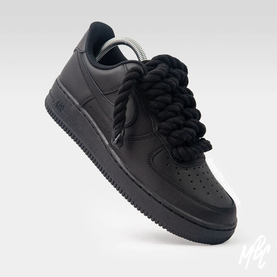 Air Force 1 Black Rope Laces