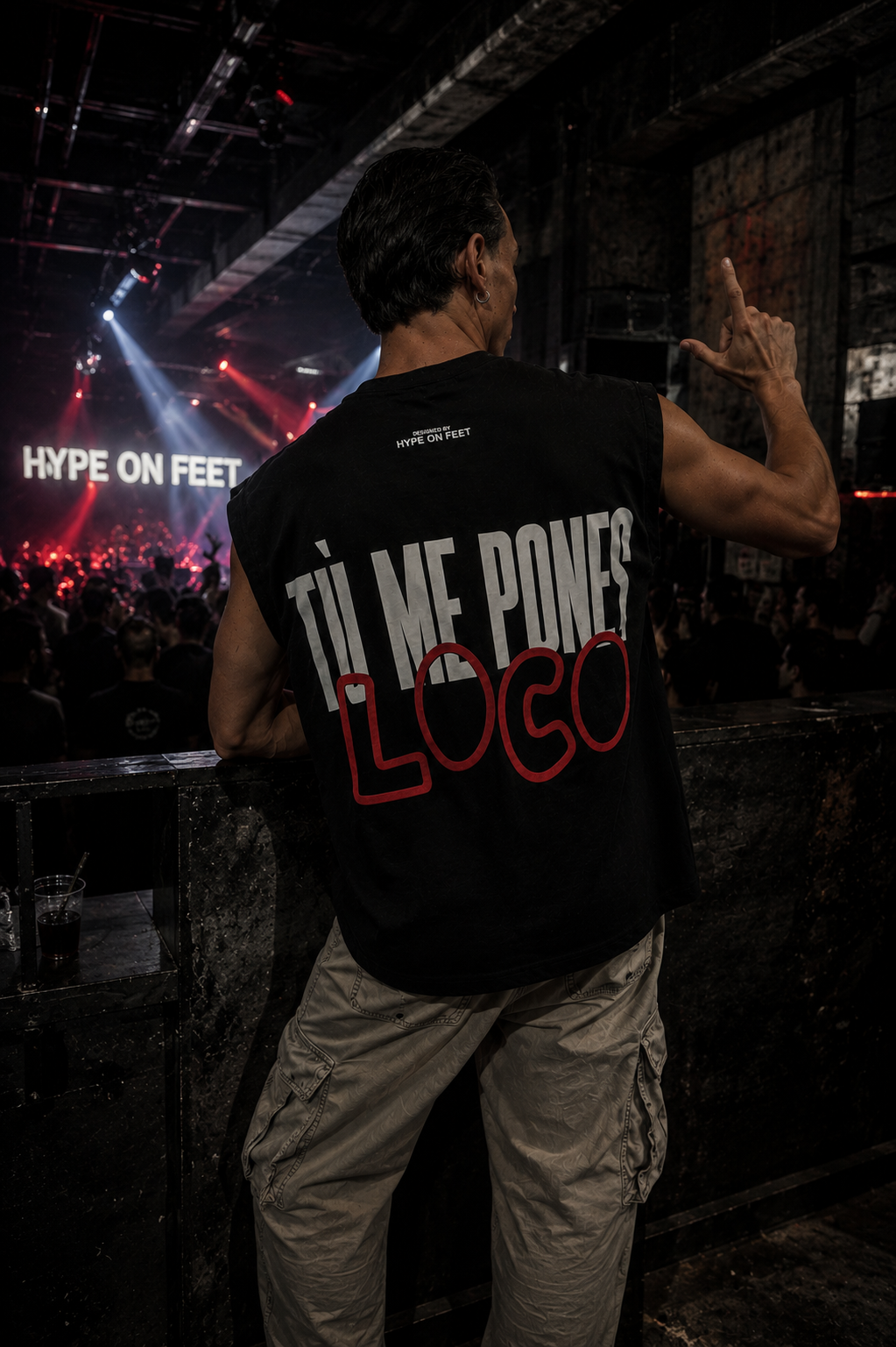 Canotta Pones Loco Nera HOF