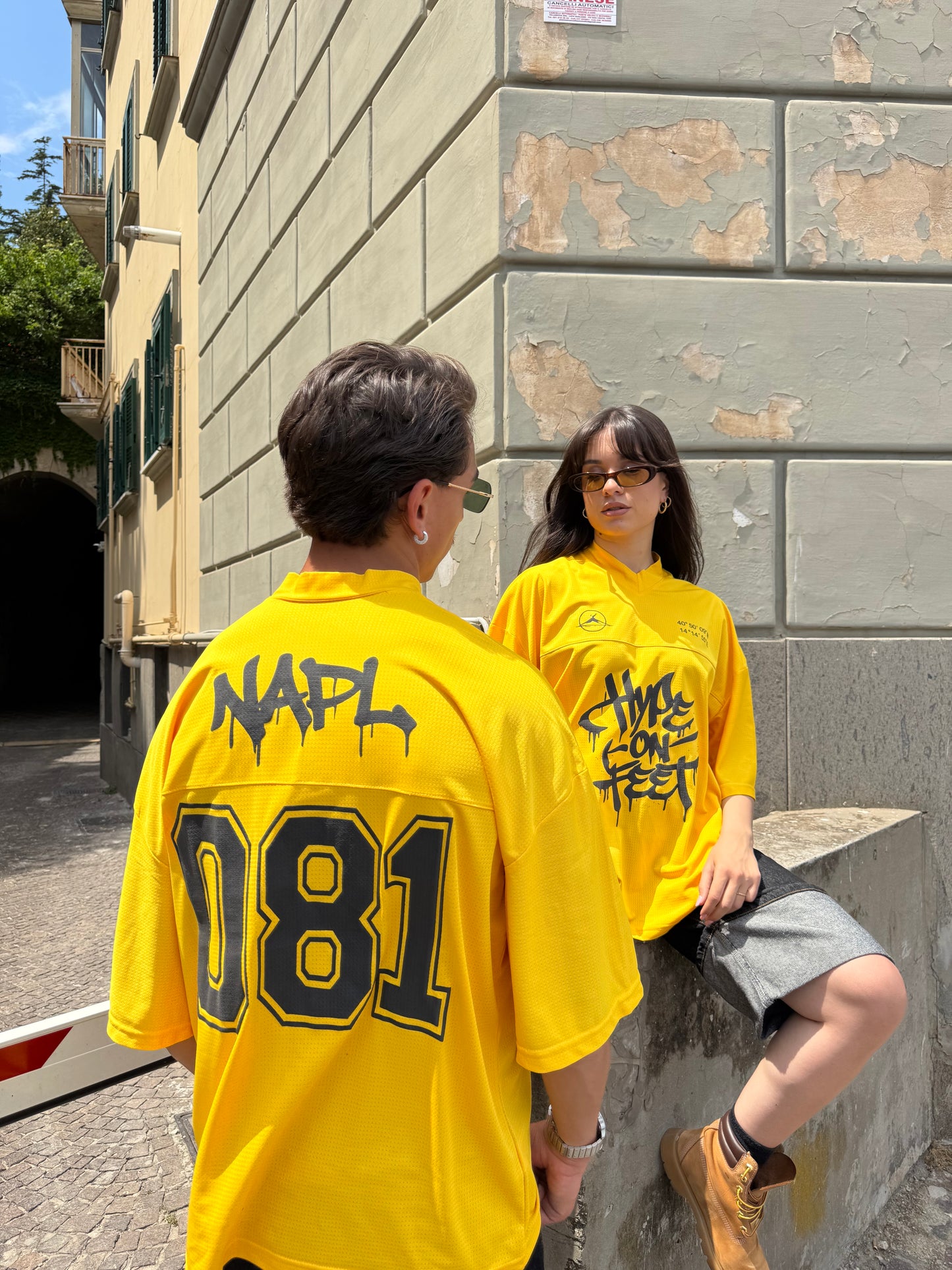 Jersey Appartenenza - Napl 081 Yellow