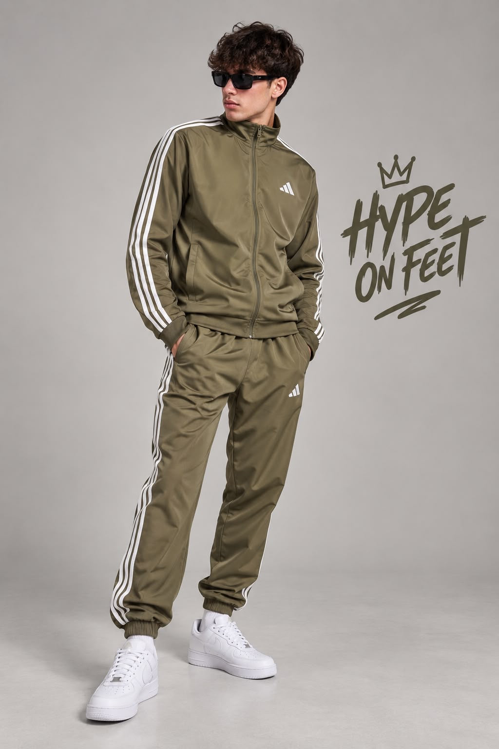 Tuta Tracksuit Adidas Uomo Verde