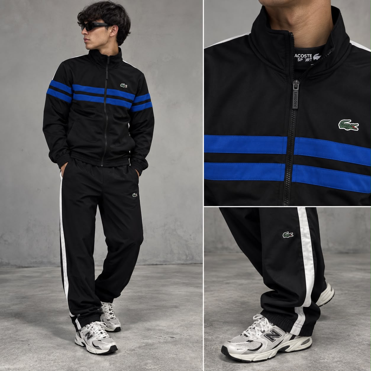 Tracksuit Tuta Lacoste Nera