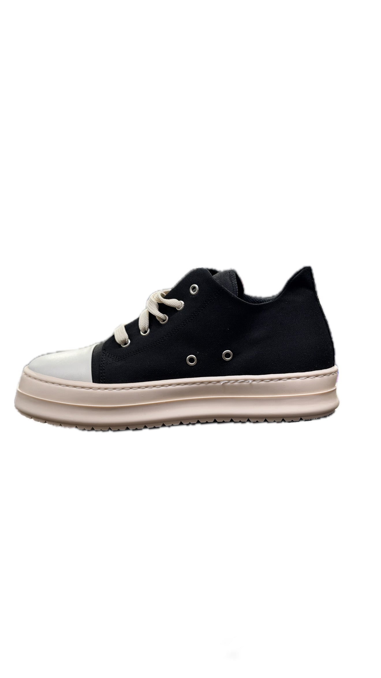 Sneakers Rich Canvas Low Black