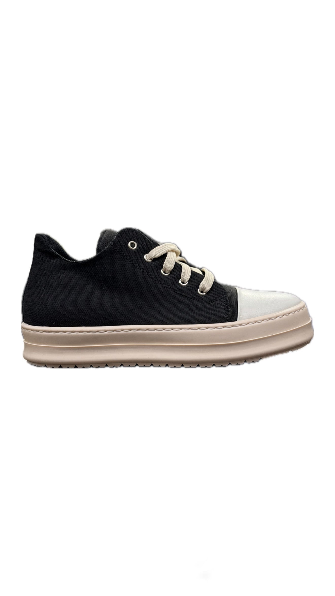 Sneakers Rich Canvas Low Black