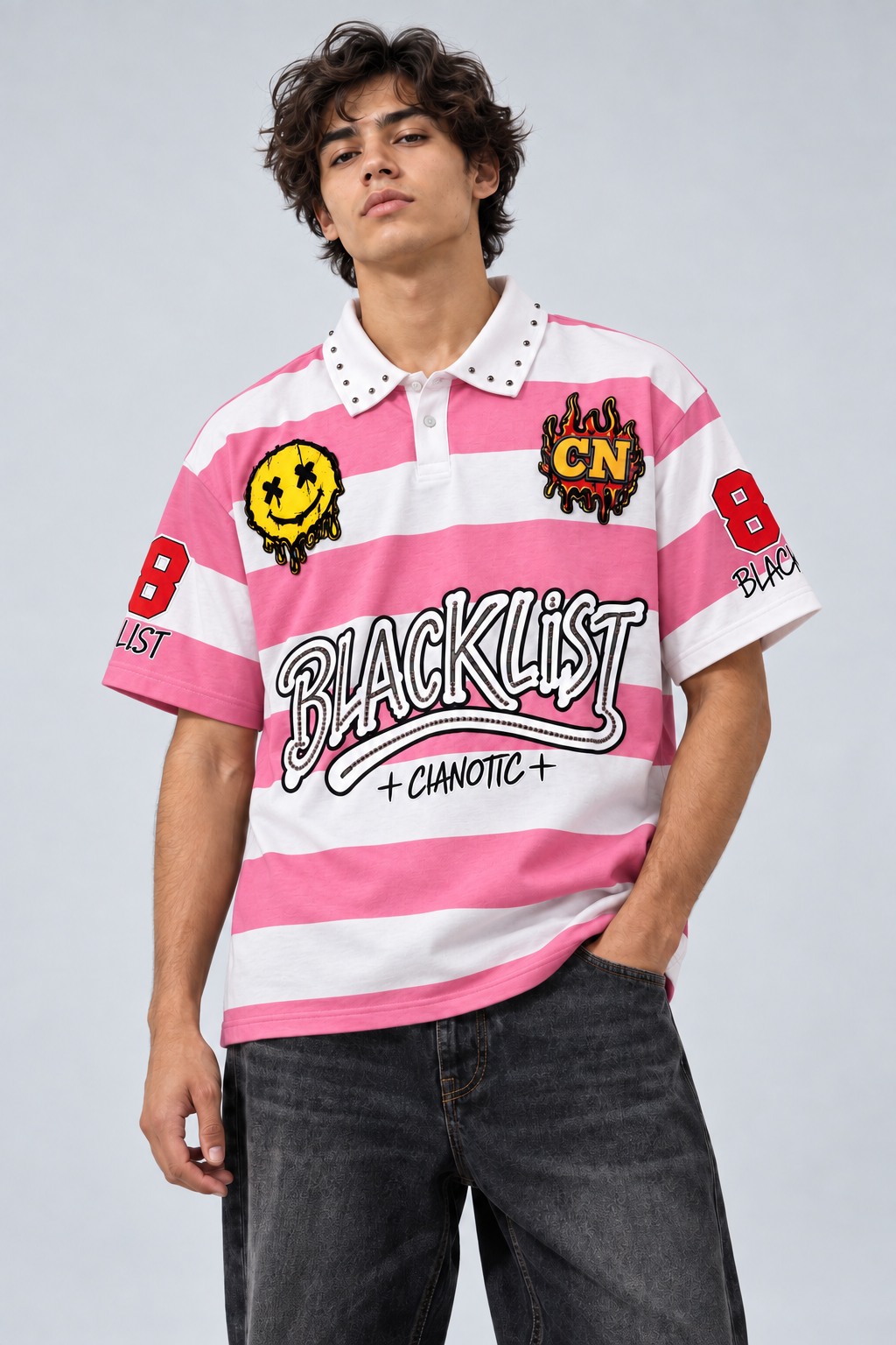 Polo Blacklist Rosa