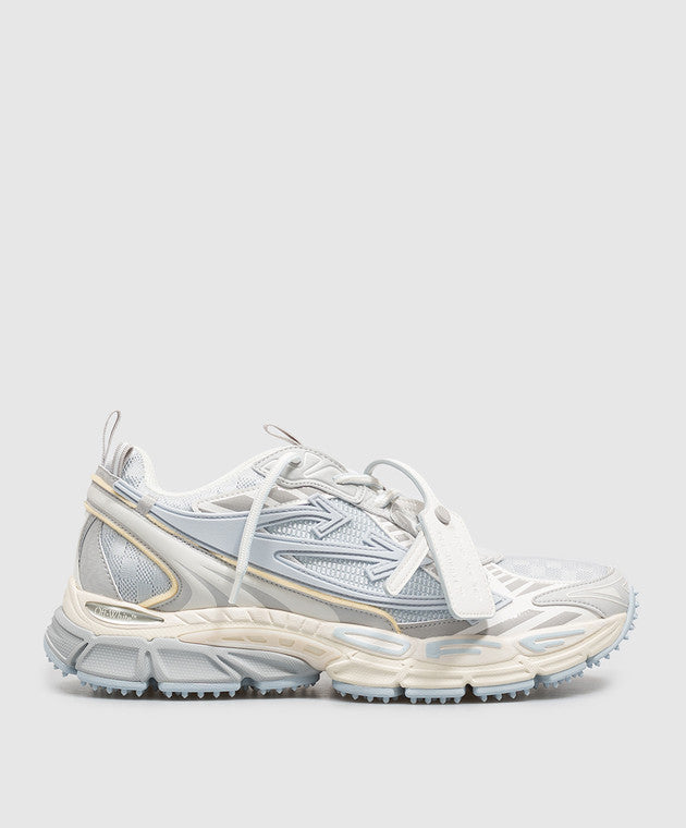 Off White Be Right Back Cream White - Light Blue