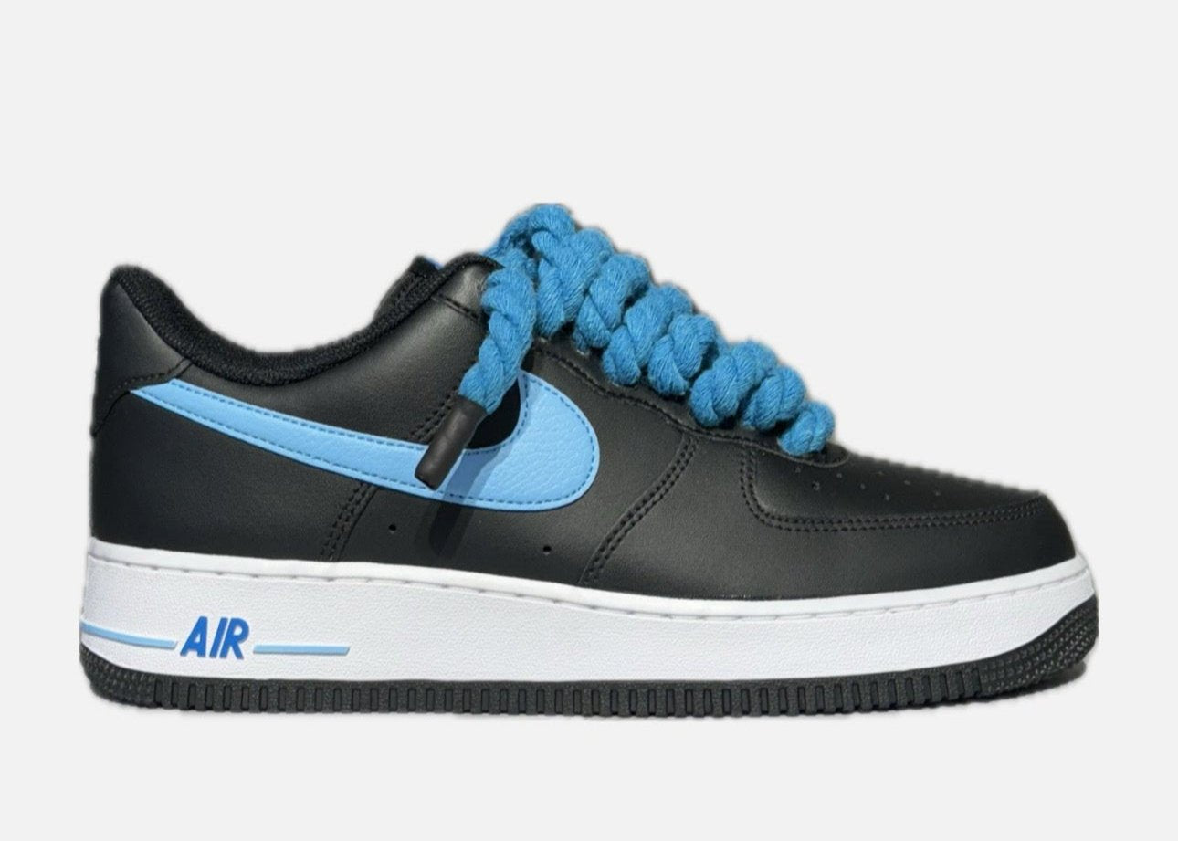 Air Force 1 Black Rope Laces Limited Edition