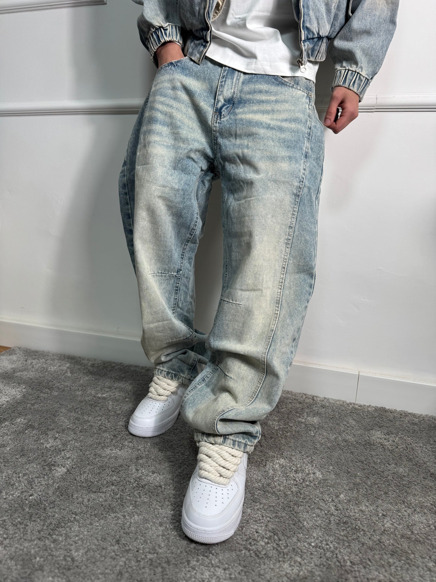 Cordset Washed Denim
