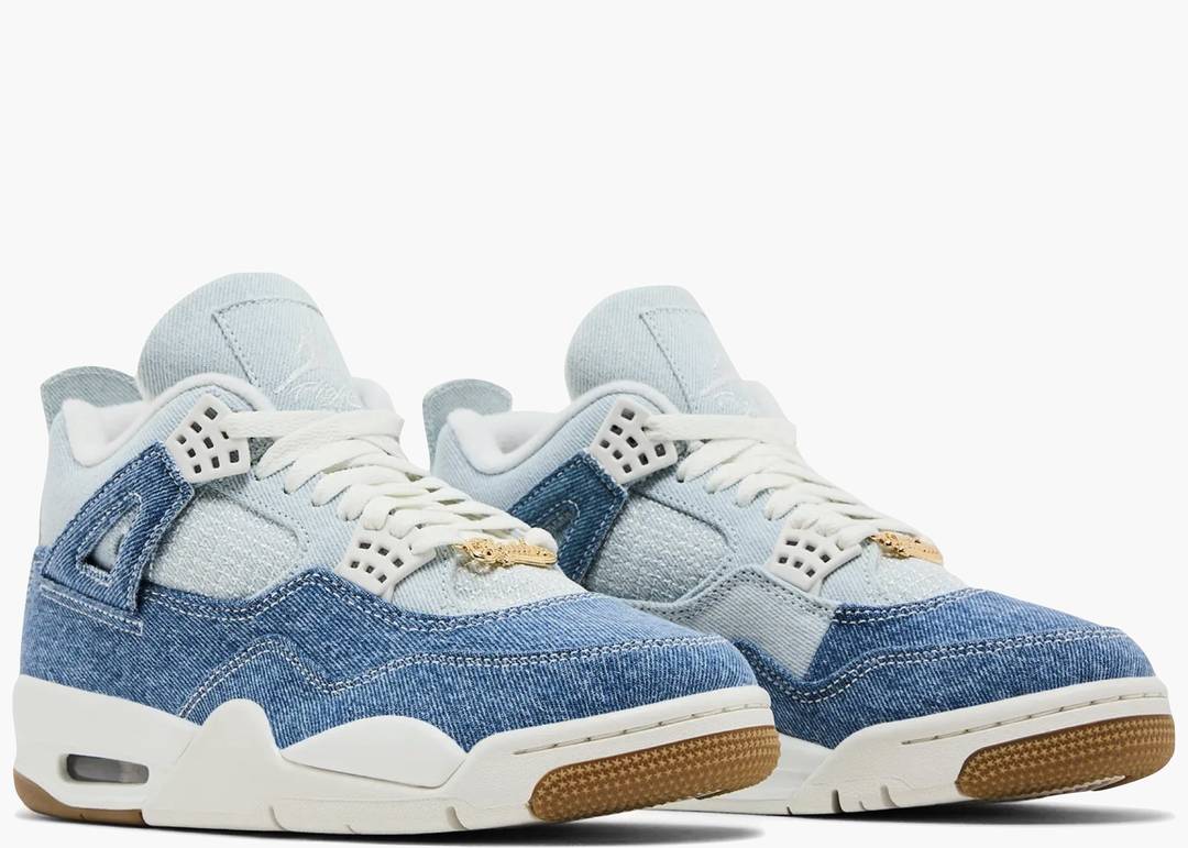 Air Jordan 4 Retro TEX Denim Worn Blue (W)