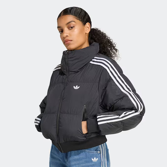 Bomber Puffer Adidas Donna Nero