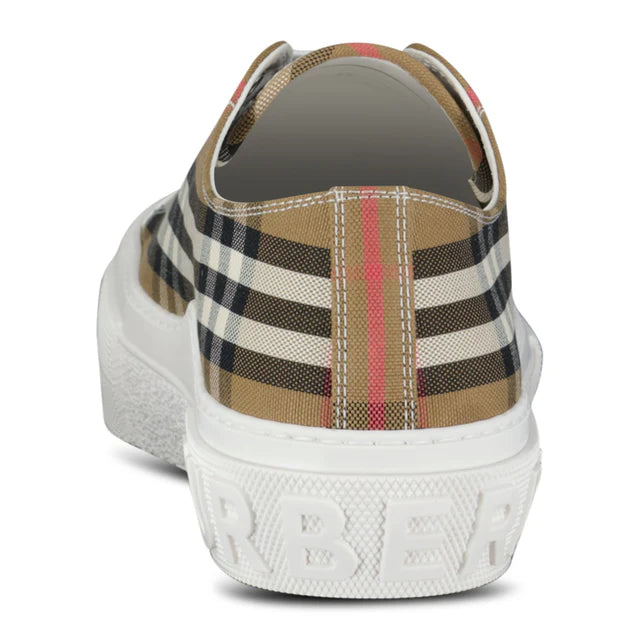 Sneakers Burberry Low Top Taupe Brown