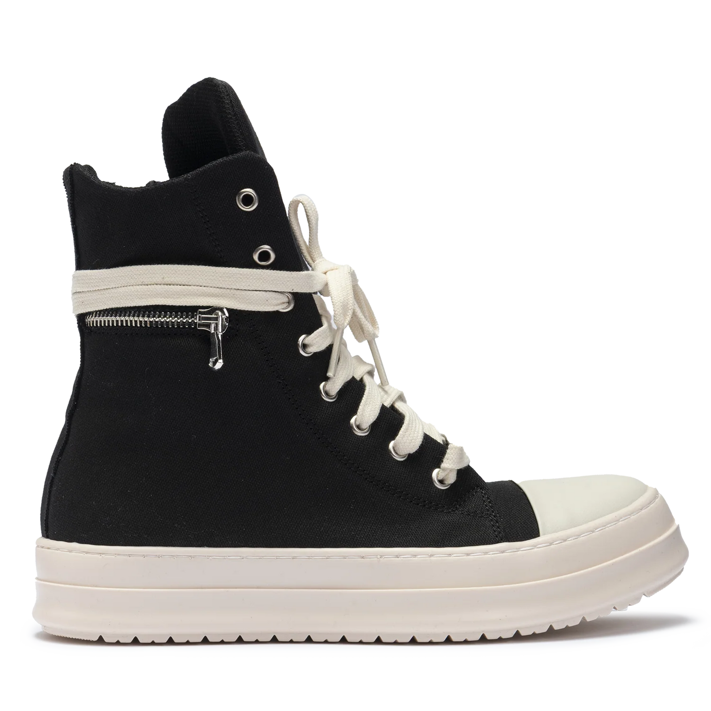 Sneakers Rich Canvas High Zip