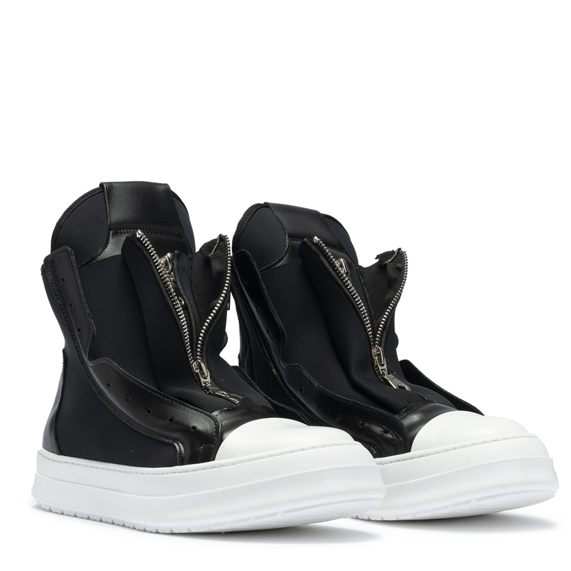 Sneakers RIch High Leather Central Zip