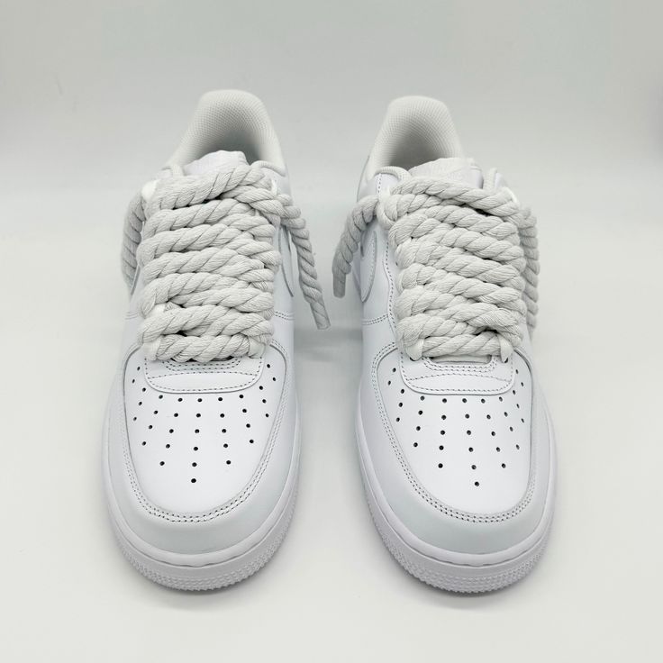 Air Force 1 White Rope Laces