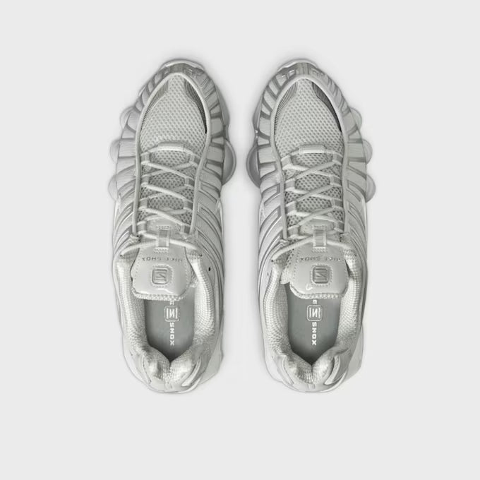Nike Shox TL Metallic White Silver