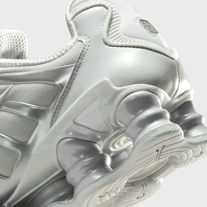 Nike Shox TL Metallic White Silver